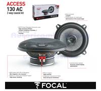 Focal Access 130 AC 2-Way Coaxial Speakers Qty 1 130mm 100W/50W RMS 4Ω Black