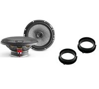 Focal Access 6.5" 2-Way Car Coaxial Door Speaker Upgrade Kit For Audi A4 B8 (8K)