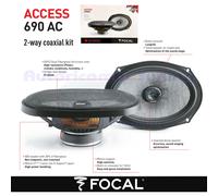 FOCAL Access 690 AC 2-Way Coaxial Car Speakers 6x9" 150W 75W RMS 4Ω Oval