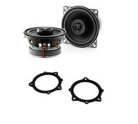 Focal ACX 100 Auditor Series 2 Way 4" Car Door Dash Coaxial Speakers 30w RMS