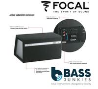 Focal BombA BP20 Access Series 8 Inch Active Car Subwoofer Enclosure 150w RMS