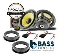 FOCAL ELITE K2 6.5" 400w Component Front Door Speakers Fits VW Golf MK5 04-08