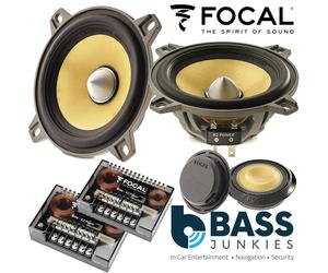 Focal ES100KE ELITE K2 4" Inch 10cm 120 Watts Component Car Stereo Door Speakers