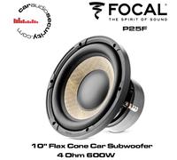 Focal Flax Cone P 25 F - 10" 25cm Car Subwoofer 600 Watts Bass Woofer