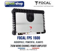Focal FPS 1500 - 750W mono-channel D-class Hi-END car audio amplifier; NEW