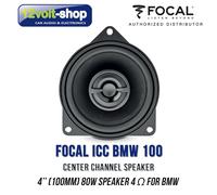 FOCAL ICC BMW 100 Plug&Play 4" (100mm) center channel coaxial speaker, 4Ω