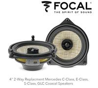 Focal ICMBZ100 Rear Coaxial Speaker Upgrade for Mercedes Benz E Class V213 2016+