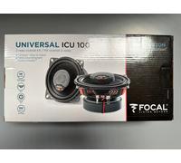 Focal ICU100 2-Way Coaxial Speaker - Black / 80w, 10cm