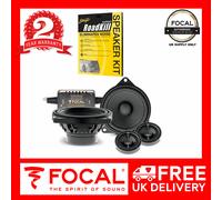 Focal ISBMW100 BMW 2 Way Component Kit + Free Stinger Sound Deadening Sheets
