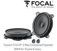 Focal ISTOY690 - Custom Fit 6x9" 2-Way Component Speaker 300W for Toyota & Lexus
