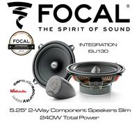 Focal ISU130 - INTEGRATION 130mm / 5.25" 2-Way Component Speakers Slim