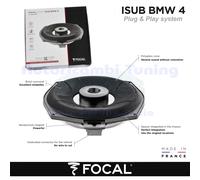 Focal ISUB BMW Inside Series Direct Fit Sub Under Seat Subwoofer 4ohm