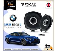 Focal ISUB BMW Inside Series Direct Fit Sub Under Seat Subwoofer 2ohm