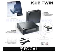 FOCAL ISUB TWIN Pair Of Compact Passive Subwoofers 2 × 200 W
