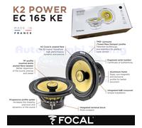 FOCAL K2 POWER EC165KE Coaxial Speaker System 165Mm 160W - 80 Wrms