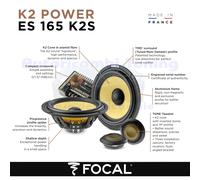 FOCAL K2 POWER ES165K2S 2-Way Speaker System 165Mm 140W - 70 Wrms