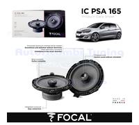 Focal ICPSA165 Custom Fit 6.5" 2-Way Coaxial Speakers 280W for Peugeot, Vauxhall