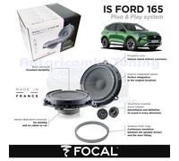 120W 6.5" 2011 - UP FORD FIESTA SPEAKER UPGRADE FOCAL ISFORD165 CAR AUDIO BASS