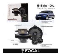 FOCAL Plug and Play Front Speaker Set For BMW 100L 80W 2-Way Nero 4"