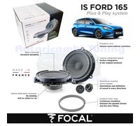 120W 6.5" 2011 - UP FORD FIESTA SPEAKER UPGRADE FOCAL ISFORD165 CAR AUDIO BASS