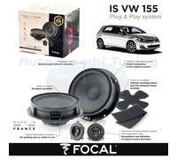 Focal IS VW 155 Inside Series Direct Fit Volkswagen 6.1 Inch Component Speakers