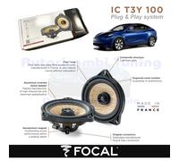 Focal IC T3Y 100 - 4" 2-Way Coaxial Car Speaker For Tesla Model 3 & Model Y