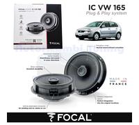 Focal Plug And Play Rear Speakers IC VW 165 120W For VW Polo 9N