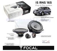 Focal IS RNS165 - Custom Fit 6.5" 2-Way Component Speakers 240W For Smart Car
