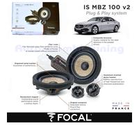 Focal Plug and Play Speakers IS MBZ 100 V2 for Mercedes S W223