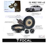 Focal Plug And Play Speakers IS MBZ 100 V2 For Mercedes S W223