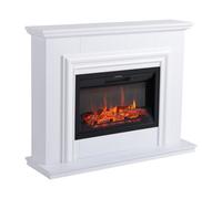 Focal Point Amersham White Freestanding Electric Fire Suite