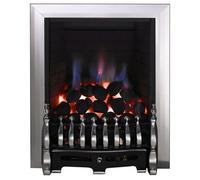 Focal Point Blenheim Black Chrome Effect Manual Control 3.75Kw Gas Fire