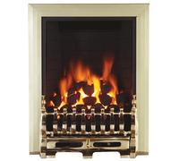 Focal Point Blenheim Brass Effect Remote Controlled 3.75Kw Gas Fire
