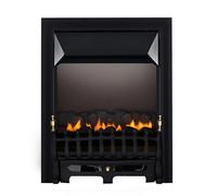 Focal Point Blenheim Flue Less Flueless Black Manual Control 2.3Kw Gas Fire