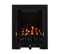Focal Point Blenheim Full Depth Black Manual Control 3.75Kw Gas Fire