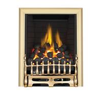 Focal Point Blenheim Full Depth Brass Effect Manual Control 3.75Kw Gas Fire