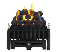 Focal Point Blenheim Gas Fire Black Manual Control 3.75Kw Gas Fire Tray