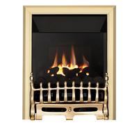 Focal Point Blenheim High Efficiency Brass Effect Manual Control 4.05Kw Gas Fire