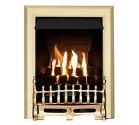Focal Point Blenheim Multi Flue Brass Effect Slide Control 3.1Kw Gas Fire