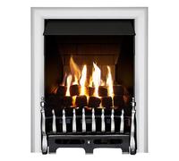 Focal Point Blenheim Multi Flue Chrome Effect Remote Controlled 3.1Kw Gas Fire