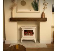 Focal Point Brocton 1500W Matt White Electric Stove (H)637mm (W)645mm