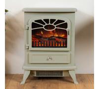 Focal Point ES2000 Grey Electric Stove 1.8kW - Size: 54 x 43 x 28.5cm - Wilko
