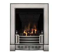 Focal Point Finsbury Multi Flue Chrome Effect Manual Control 3.1Kw Gas Fire