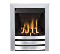 Focal Point Langham Multi Flue Chrome Effect Remote Controlled 3.1Kw Gas Fire