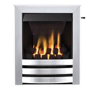 Focal Point Langham Multi Flue Chrome Effect Slide Control 3.1Kw Gas Fire