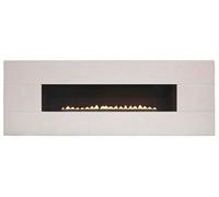 Focal Point Vesuvius Flueless Limestone Manual Control 2.6Kw Gas Fire