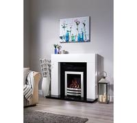 Focal Point Fires Wichita Fire Surround - White, White