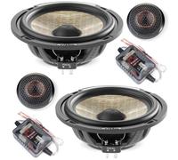 Focal PS165FSE Flax Evo Series 6.5" Shallow Mount Car Door Component Speakers