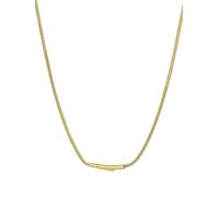 FOCALOOK Snake Chain Necklace, 2mm Thin Chains 28", Gold Necklaces for Women Men, Stainless Steel Durable Waterproof Hypoallergenic Jewellery for Layering or Pendant, Gift for Girlfriend