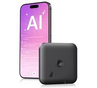 FoCase Note AI Voice Recorder, Transcribe & Summarize, Translation, APP Control with Chat GPT, Magnetic, 64GB Memory, Support 112 Languages, Audio Recorder for Phone Calls, Lectures, Meetings, Black